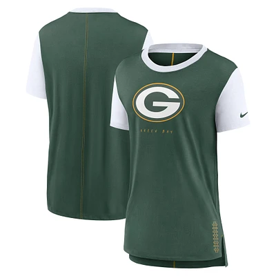 T-shirt Nike Green Bay Packers Team pour femme vert