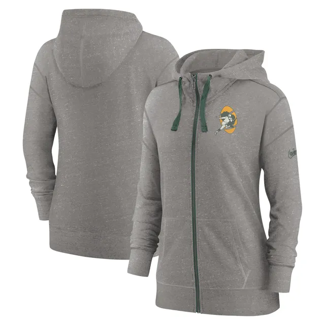 Green Bay Packers Women's Cropped Tie-Dye Fleece Pullover