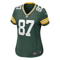 Maillot de match à la retraite Nike Jordy Nelson Green Bay Packers pour femme