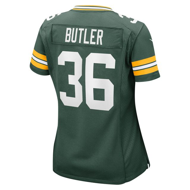 Maillot de match joueur retraité Nike LeRoy Butler Green Bay Packers pour femme