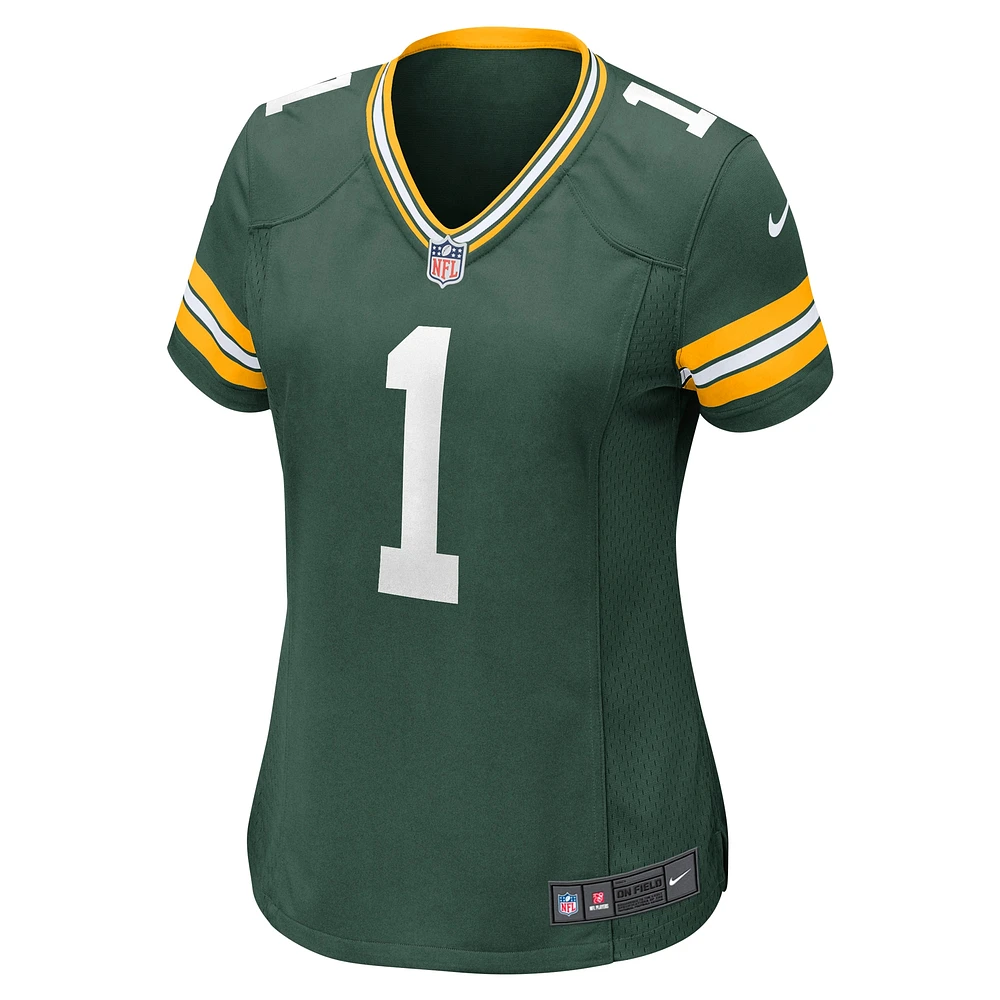 Women's Nike Number 1 Mom Green Bay Packers Game Jersey