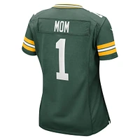 Women's Nike Number 1 Mom Green Bay Packers Game Jersey