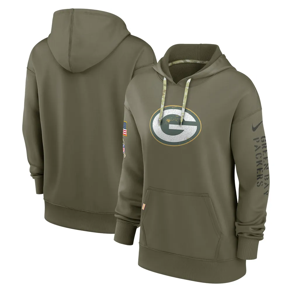 Women's Green Bay Packers Pullover Fleece Hoodie