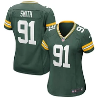 Maillot de match Nike Preston Smith Green Bay Packers pour femme