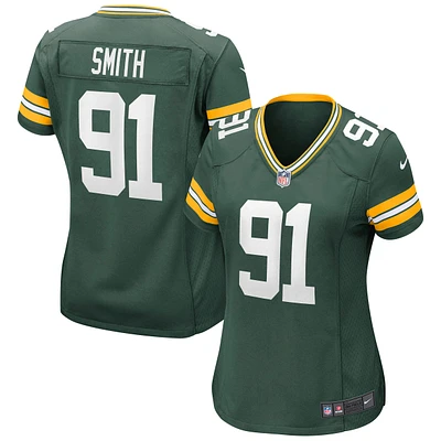 Maillot de match Nike Preston Smith Green Bay Packers pour femme