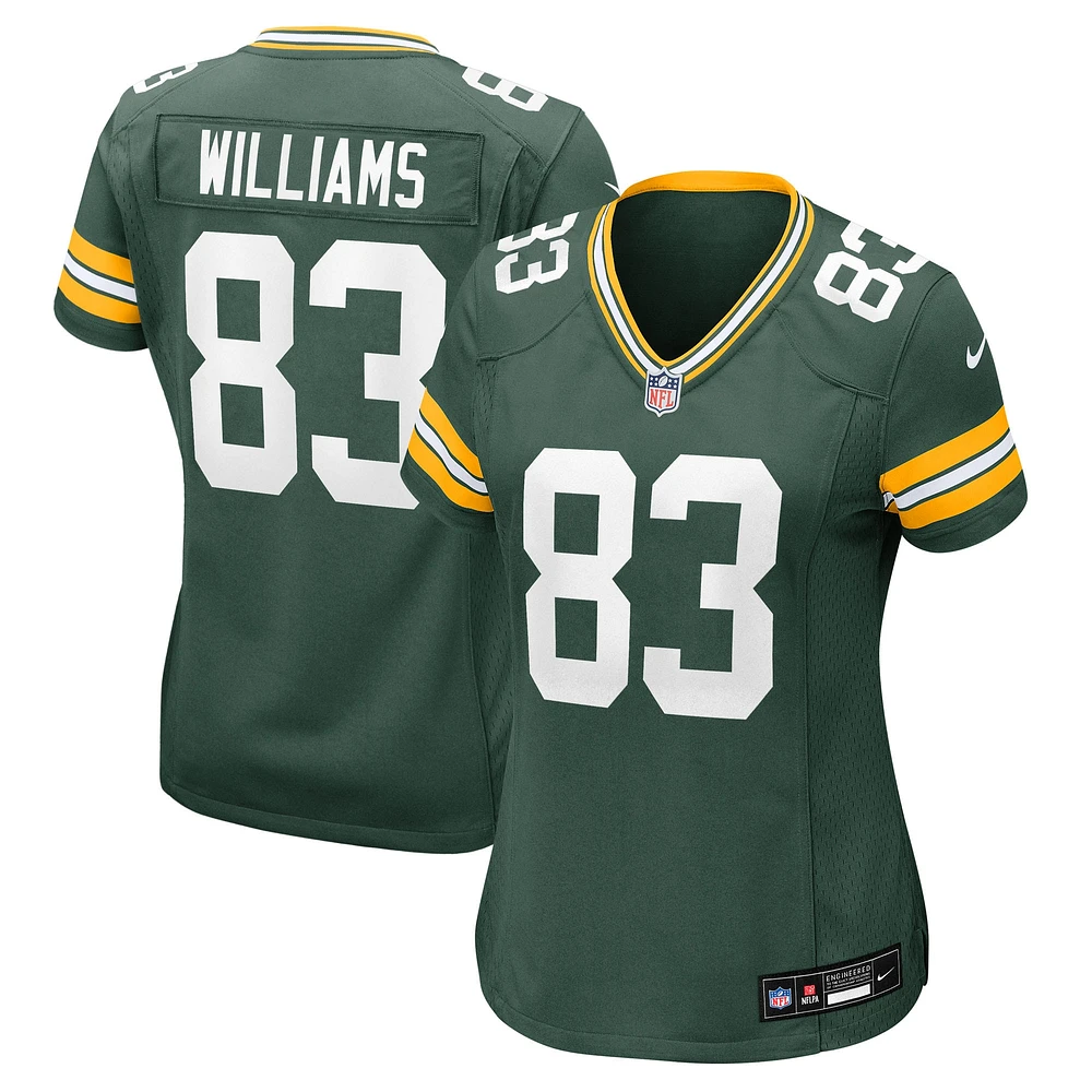 Women's Nike Savion Williams  Green Bay Packers Team Game Jersey