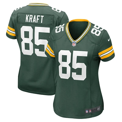 Maillot de match Nike Tucker Kraft Green Bay Packers pour femme