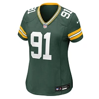 Maillot Nike Warren Brinson Green des Packers de Bay pour femme