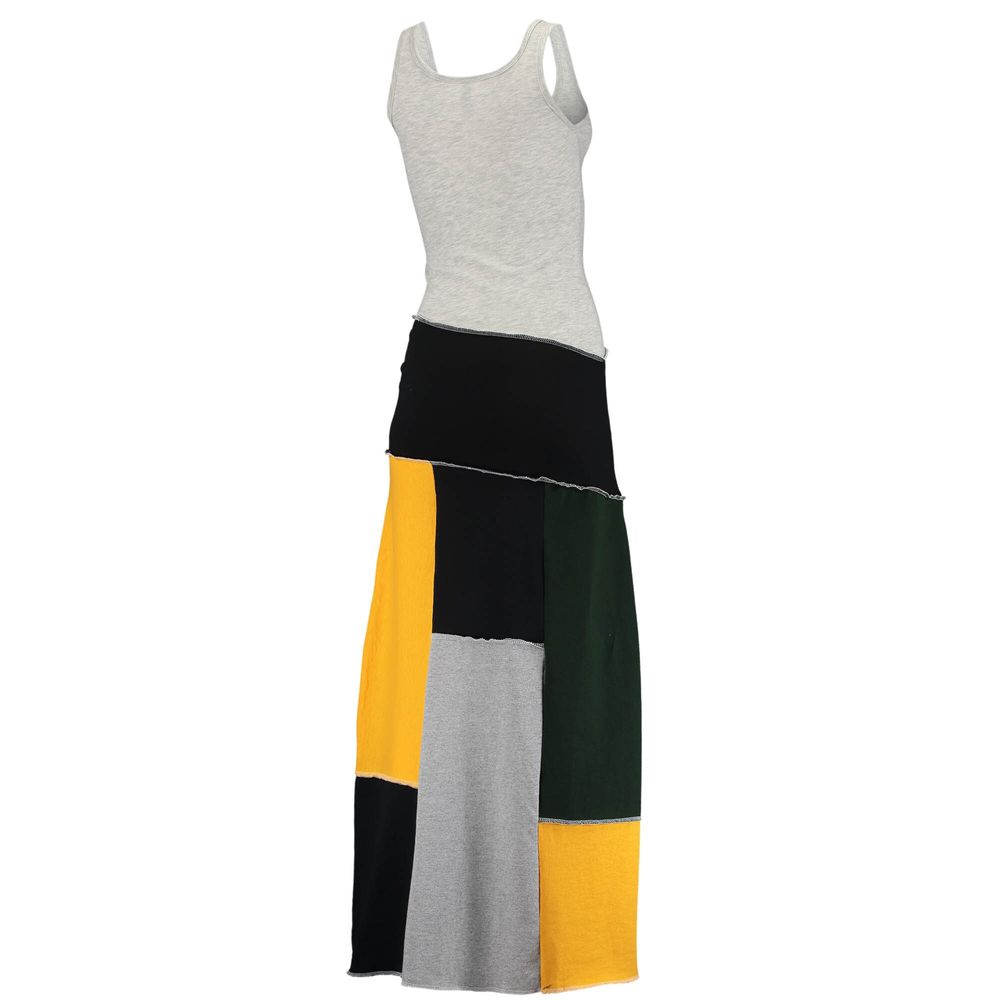 Women's Refried Apparel Gray Green Bay Packers Tri-Blend Sleeveless Maxi  Dress