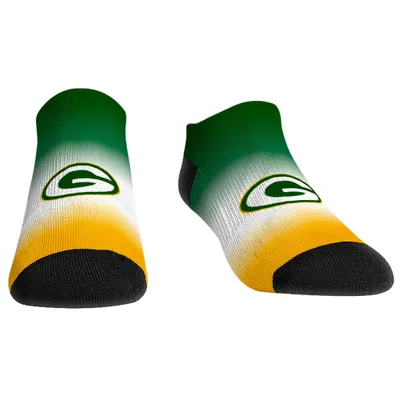 Green Bay Packers Rock Em Socks Women's Dip-Dye Ankle Socks