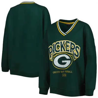 Lids Green Bay Packers Duluth Trading Co. Women's Fleece Crew Neck  Sweatshirt