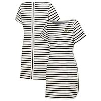 Robe rayée Jovanna Tri-Blend Tommy Bahama White Green Bay Packers pour femmes