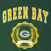 Women's Tommy Hilfiger Green Bay Packers Becca Drop Shoulder Pullover Hoodie