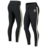 Leggings à blocs de couleurs noirs WEAR by Erin Andrews pour femme des Packers Green Bay