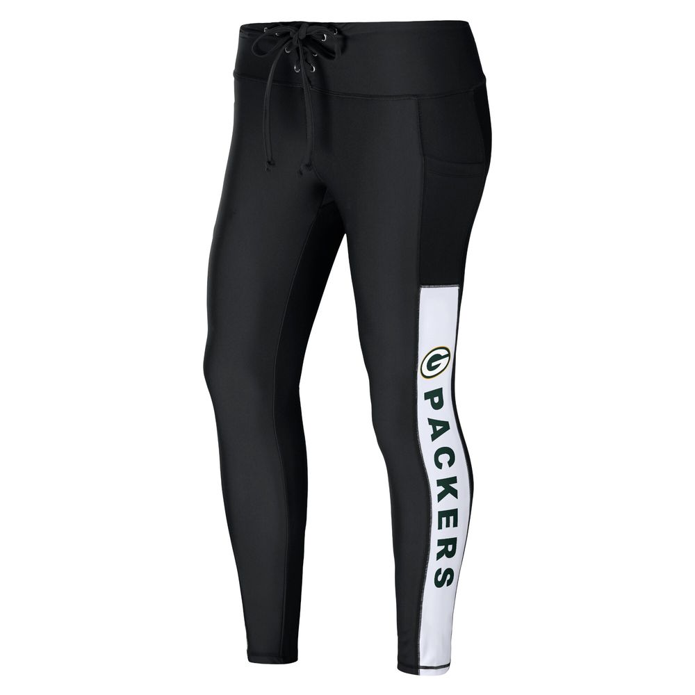 WEAR by Erin Andrews Women's WEAR by Erin Andrews Black Green Bay Packers  Leggings