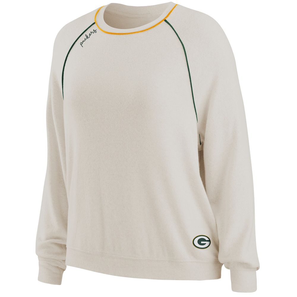 Raglan NFL Green Bay Packers Embroidered Sweatshirt (L)