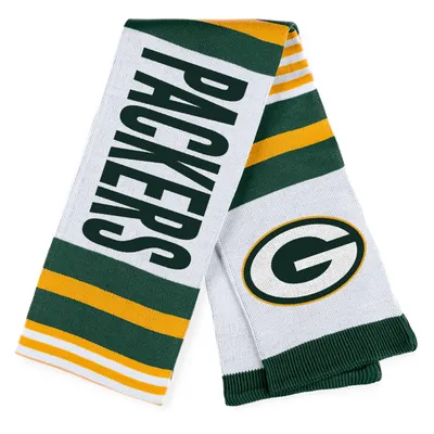 Green Bay Packers WEAR by Erin Andrews Women's Jacquard Striped Scarf