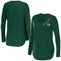 Official Green Bay Packers Wear By Erin Andrews Boyfriend Shirt