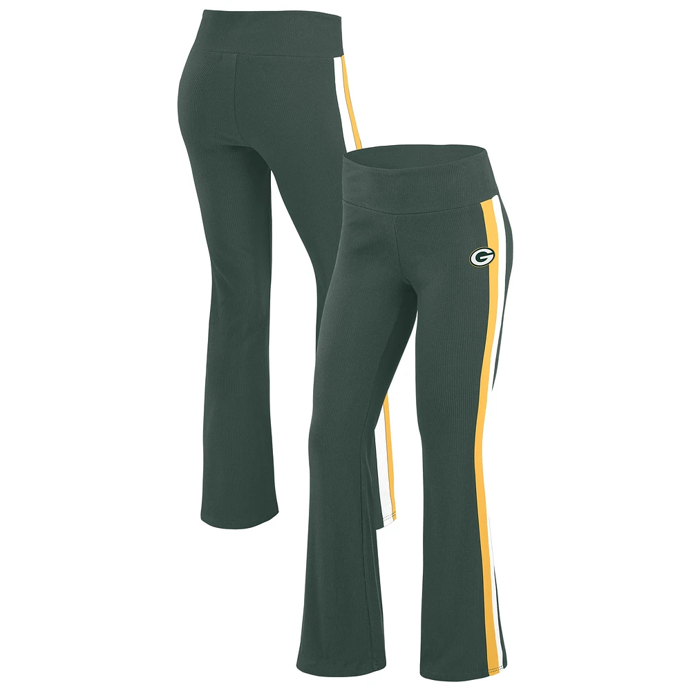 Pantalon de yoga vert Green Bay Packers pour femme WEAR by Erin Andrews