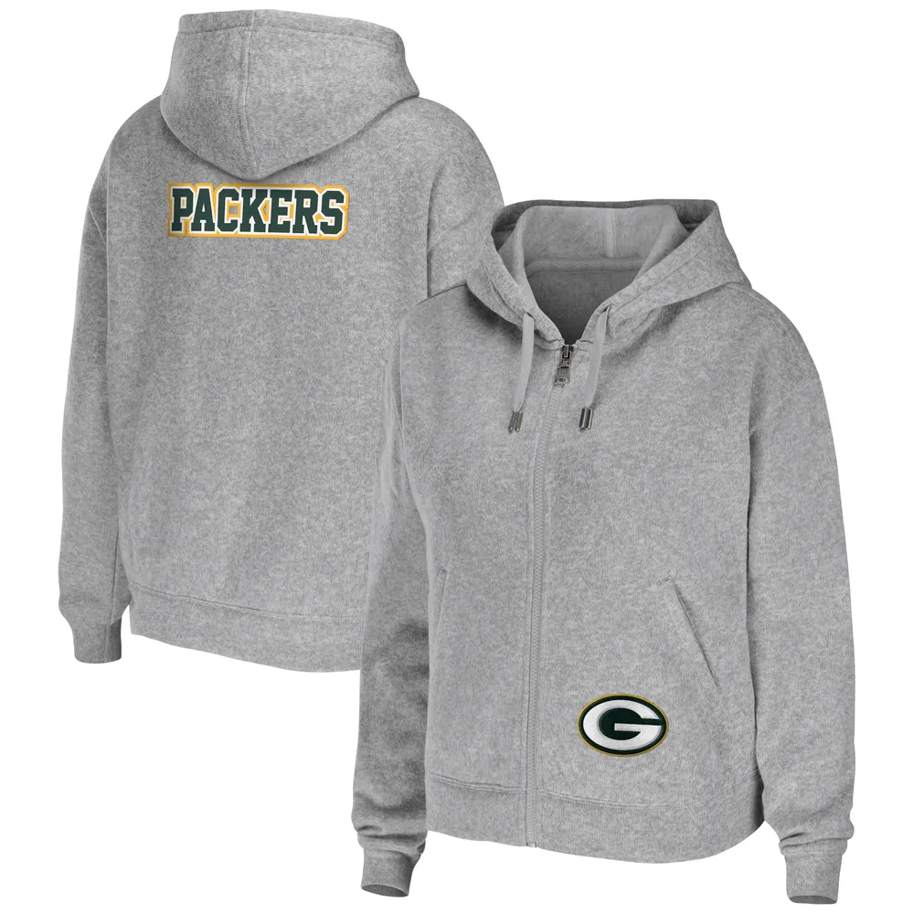 Lids Green Bay Packers WEAR by Erin Andrews Women's Full-Zip