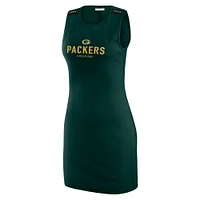 Women's WEAR by Erin Andrews x Gracie Hunt Green Bay Packers Ribbed Tank Dress