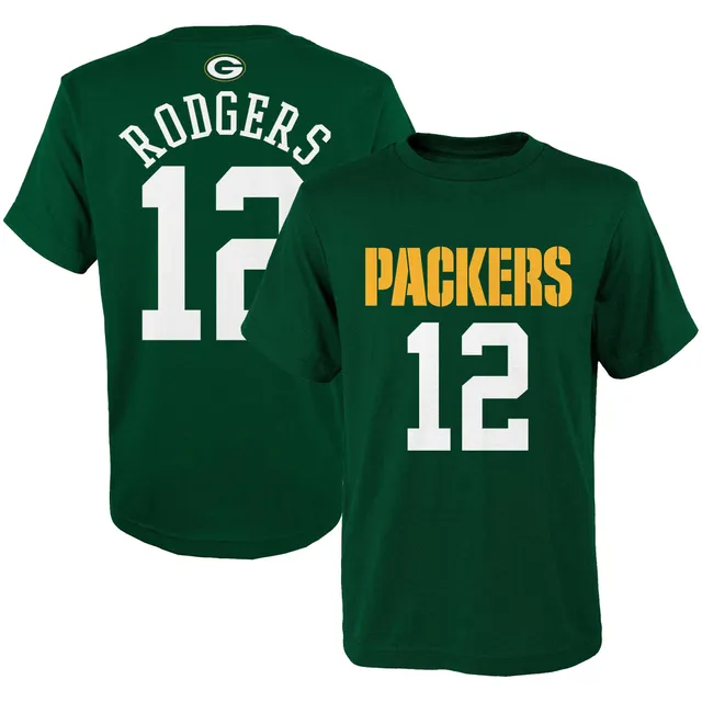 Aaron Rodgers New York Jets Nike Player Name & Number T-Shirt - Black