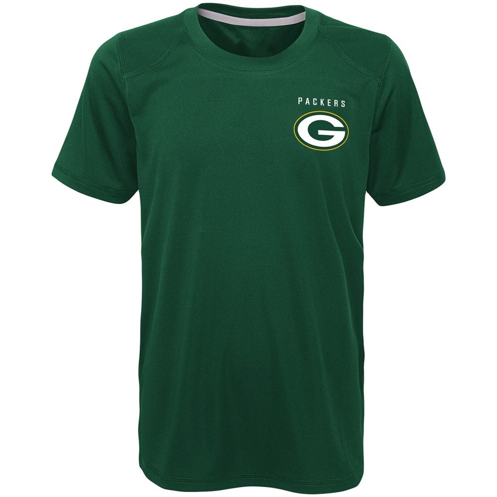 Outerstuff Youth Green Bay Packers Extra Yardage - T-Shirt