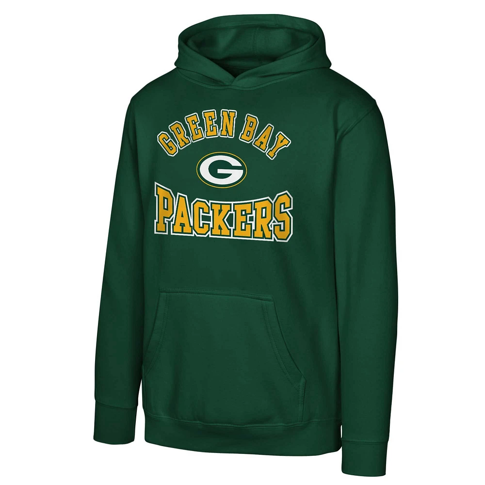 Sweat à capuche en polaire pour jeunes Green Bay Packers Home Town