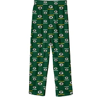 Pantalon de pyjama imprimé couleur équipe des Packers Green Bay pour jeunes