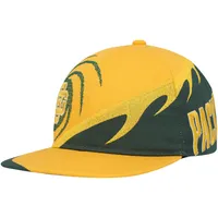 Casquette Snapback spirale or/vert Green Bay Packers Mitchell & Ness pour jeune