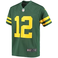 Maillot de match Nike Aaron Rodgers pour jeunes des Green Bay Packers