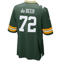 Youth Nike Gerhard de Beer Green Bay Packers Game Jersey