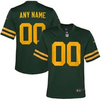 Aaron Jones Men's Nike Green Bay Packers Alternate Custom Jersey