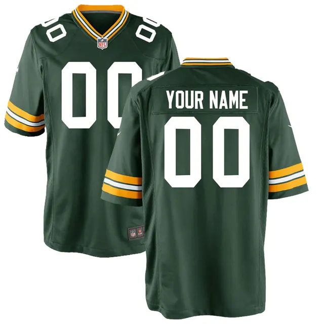 Lids Green Bay Packers Nike Custom Game Jersey - White