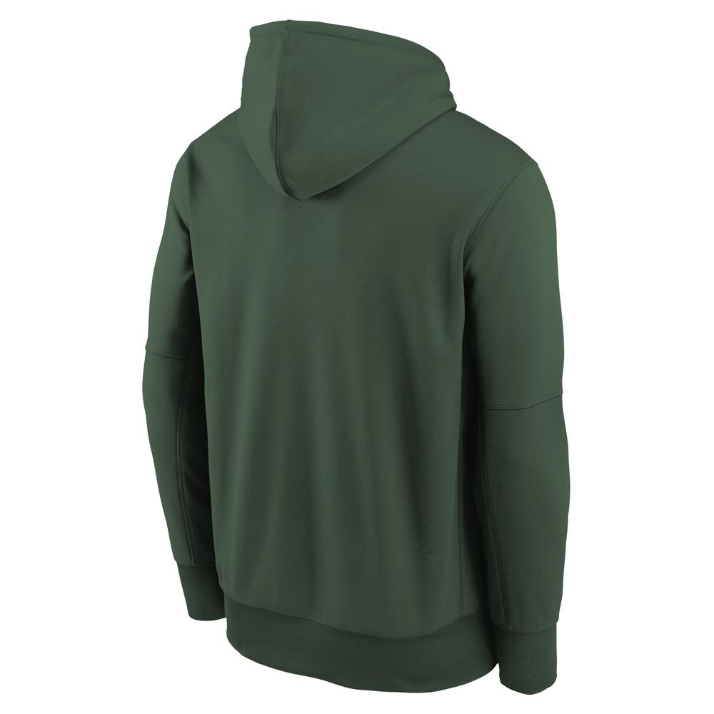 Nike Women's Logo Club (NFL Green Bay Packers) Pullover Hoodie in Green, Size: Small | 00Z53EE7T-D9C