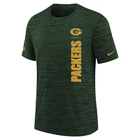 Youth Nike Green Bay Packers Sideline Velocity Performance T-Shirt