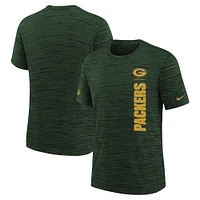 Youth Nike Green Bay Packers Sideline Velocity Performance T-Shirt