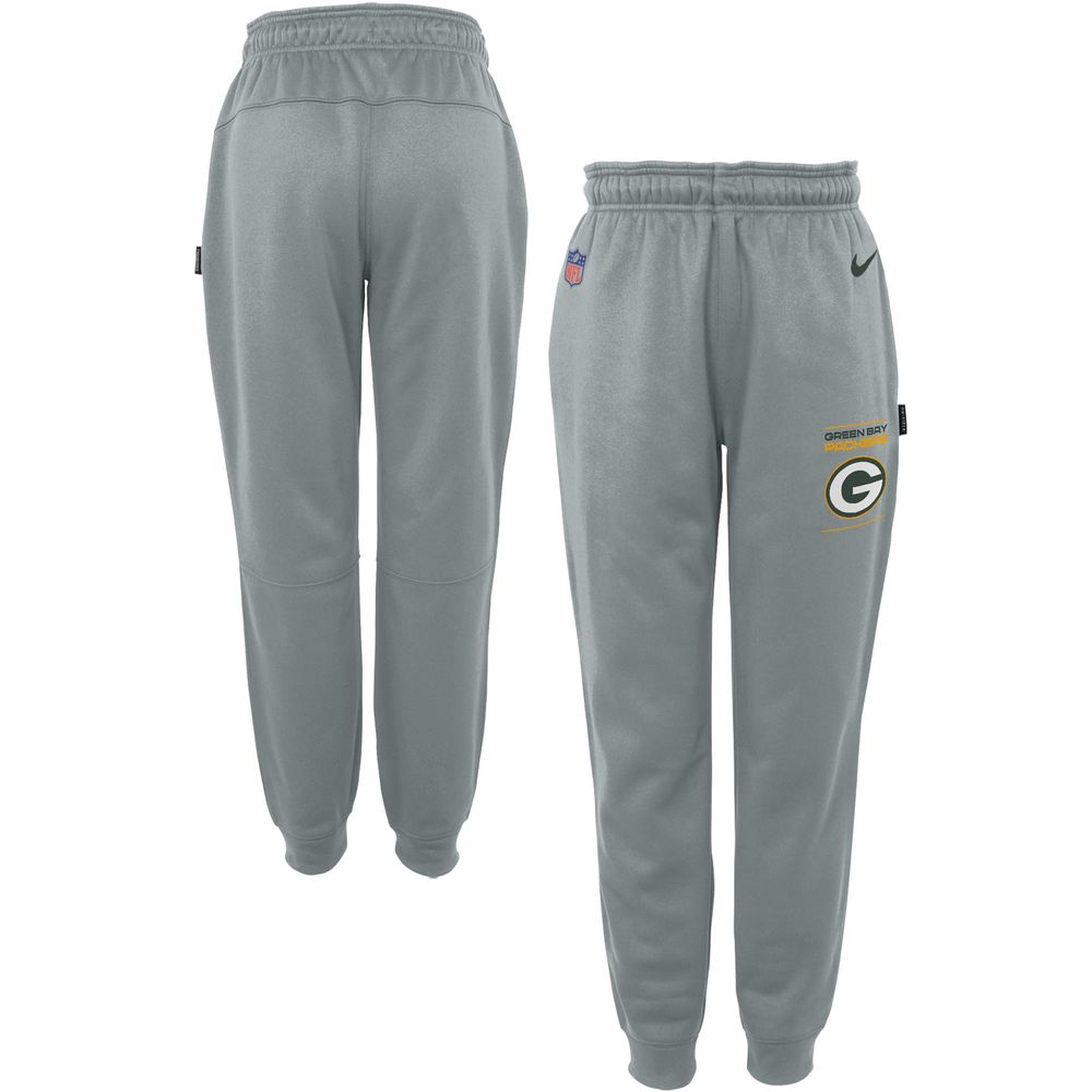 Women's Nike Charcoal Green Bay Packers Logo Performance