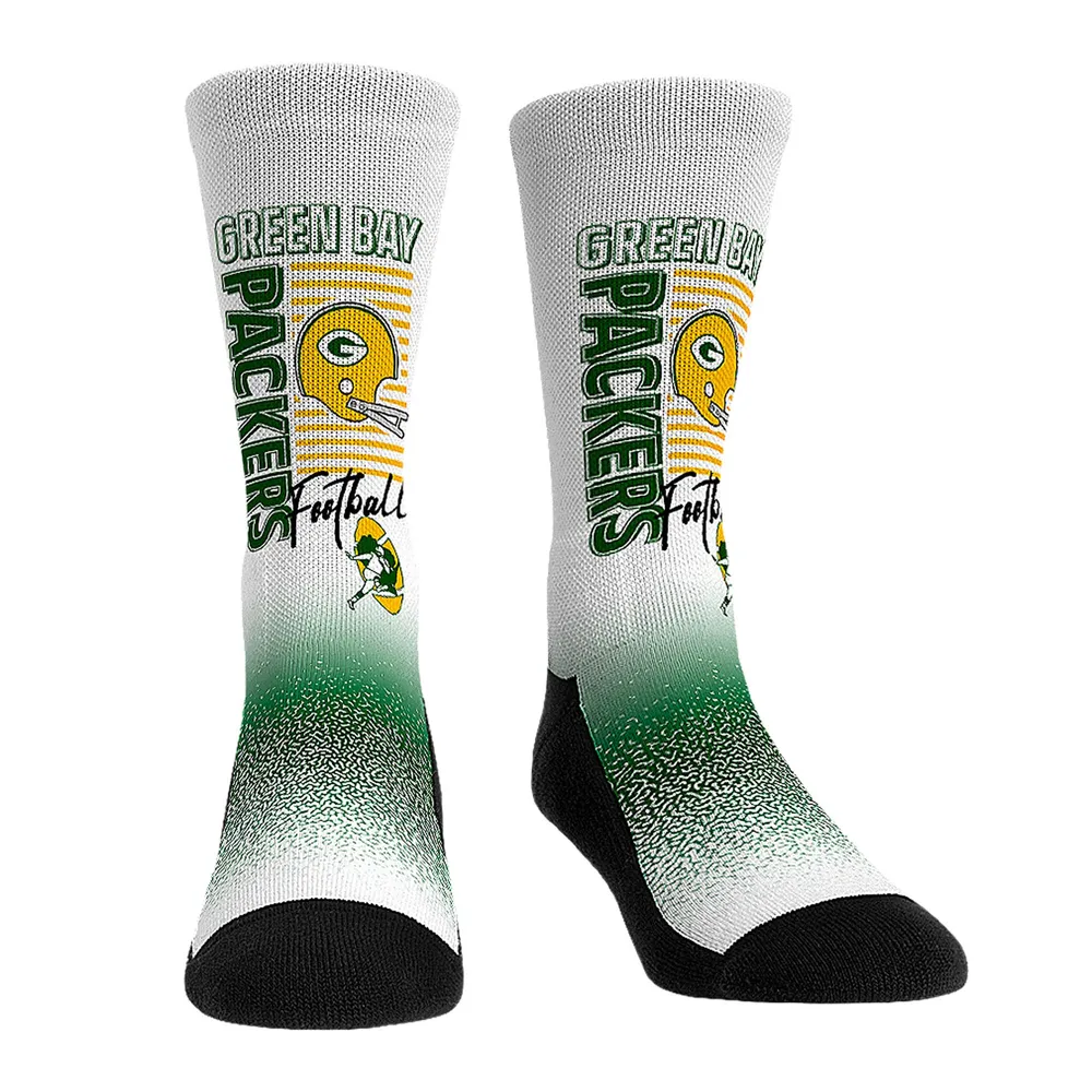 Lids Green Bay Packers Rock Em Socks Youth Throwback Three-Pack Crew Sock  Set