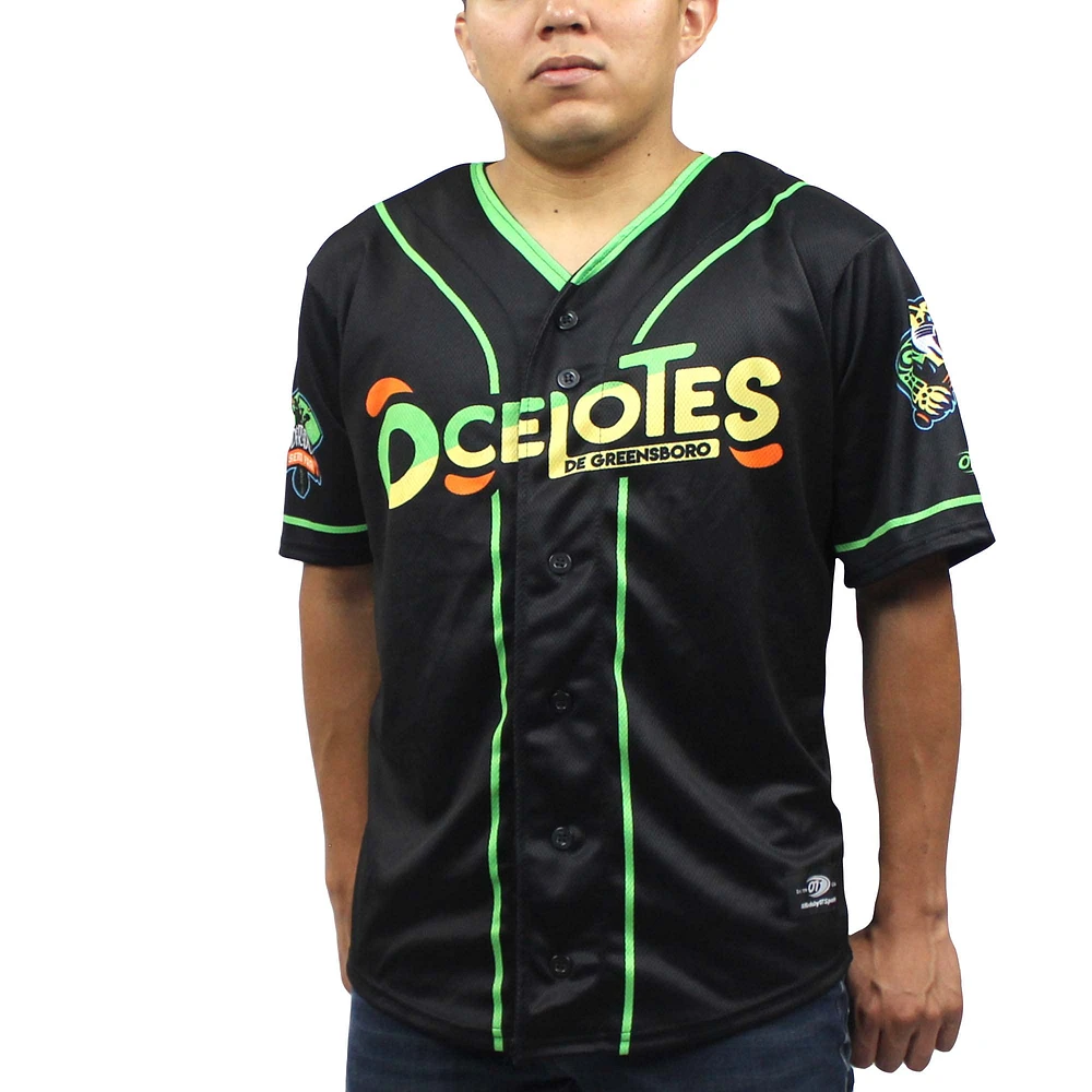 Maillot Homme Greensboro Grasshoppers Copa Replica Noir