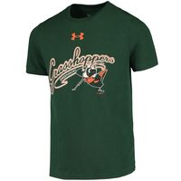 Youth Under Armour Green Greensboro Grasshoppers Team Logo T-Shirt