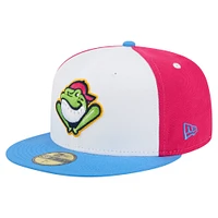 Men's New Era White Greenville Drive Copa de la Diversión 59FIFTY Fitted Hat