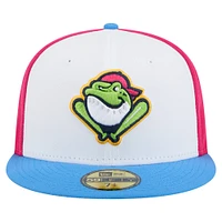 Men's New Era White Greenville Drive Copa de la Diversión 59FIFTY Fitted Hat