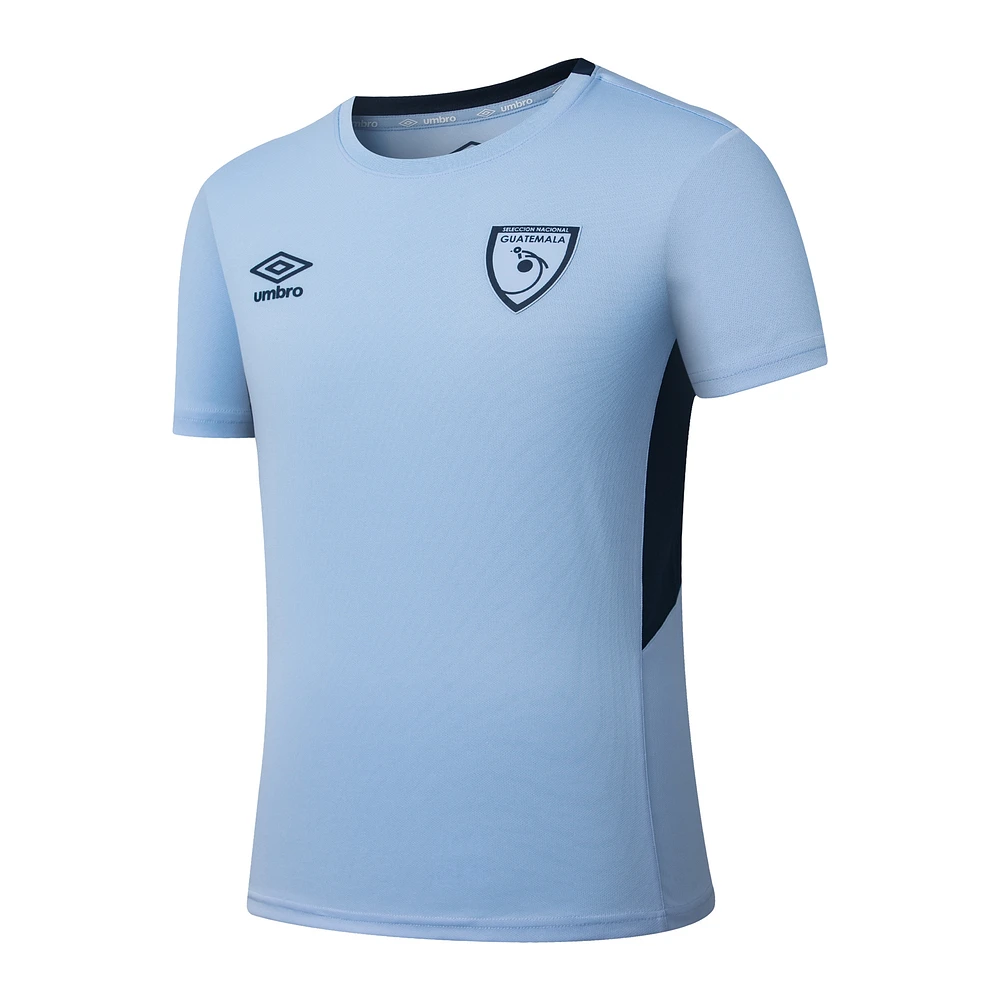 Maillot d'entraînement Umbro bleu clair pour homme, équipe nationale du Guatemala 2025
