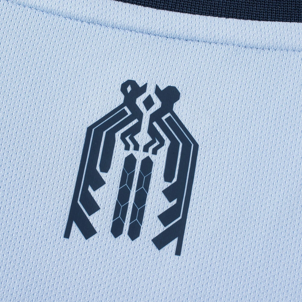 Maillot d'entraînement Umbro bleu clair pour homme, équipe nationale du Guatemala 2025