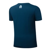 Men's Umbro Navy Guatemala National Team 2025 Crew Neck Polo