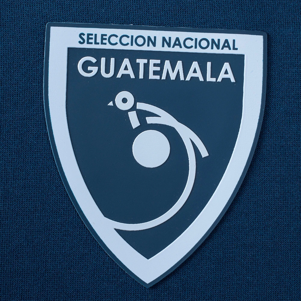 Men's Umbro Navy Guatemala National Team 2025 Crew Neck Polo