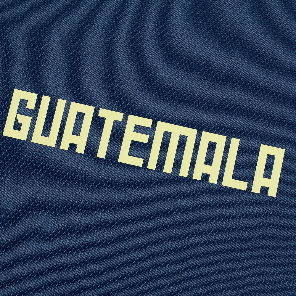 Veste de pluie zippée Umbro bleu marine pour homme, équipe nationale du Guatemala 2025