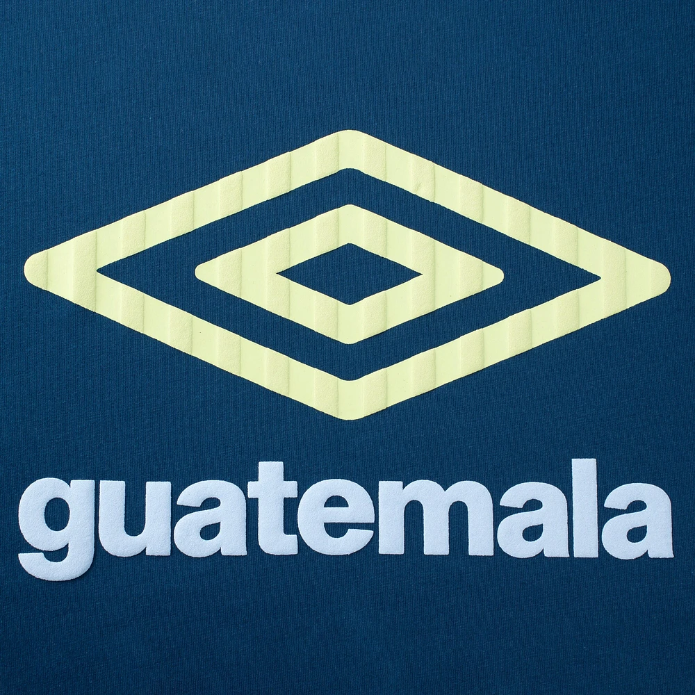 T-shirt Umbro bleu marine pour homme, équipe nationale du Guatemala 2025