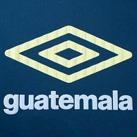 T-shirt Umbro bleu marine pour homme, équipe nationale du Guatemala 2025